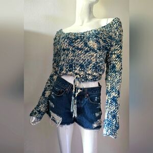 Arden B Knitted Crop Top/Sweater Vintage